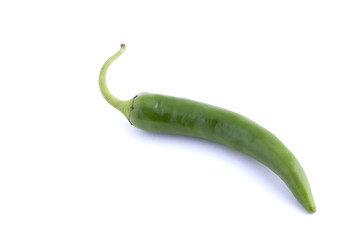A single green pepper.