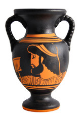 Ваза на белом фоне