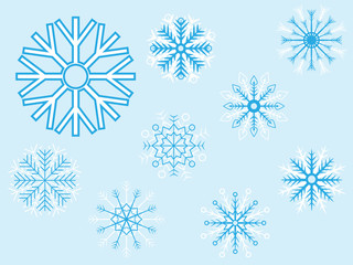 Snowflake set