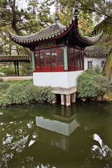 Ancient Red Pagoda Reflection Garden of the Humble Administrator