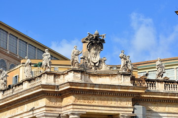 Fototapeta na wymiar Rom- Petersplatz