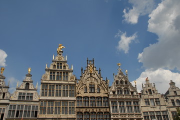 Fototapeta na wymiar Marktplatz Antwerpen 1
