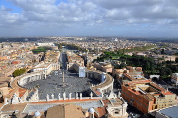 Fototapeta premium Rom-Petersplatz