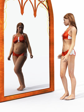 Eating disorder body image