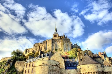 Obraz premium Abbaye du Mont-Saint-Michel