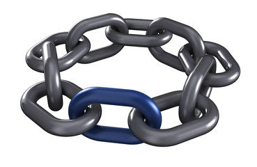 Obraz premium Kettenverbindung
