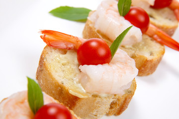 Shrimp Canape