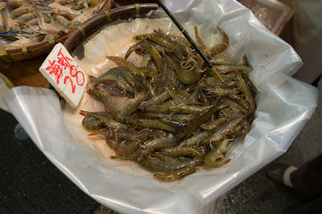 Hong Kong Shrimp Market