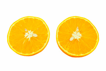 cut oranges