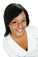 Young woman smiling
