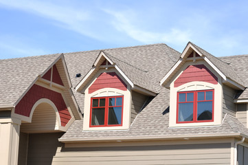 Gable Dormers on Residential Home