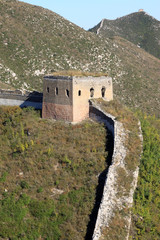 Fototapeta na wymiar the original ecology of the great wall pass