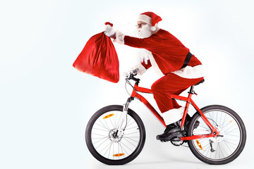 Santa with sack
