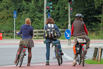 Fahrradfahrerinnen