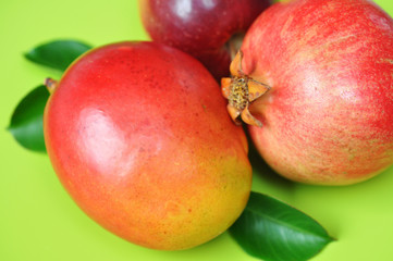 Mango, Granatapfel