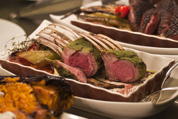 Côtes d'agneau cuisinées