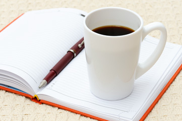 Pen and cup