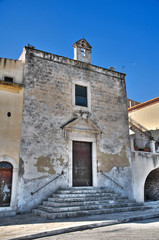 Fototapeta na wymiar St. Nicolò del Porto Church. Bisceglie. Apulia.