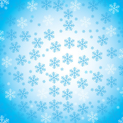 Abstract snow background