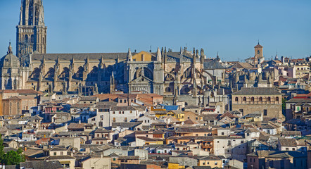 Obraz premium Roofs of Toledo. Spain