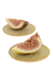 Oat Cakes with Figs