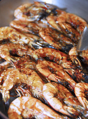 Grilled shrimp