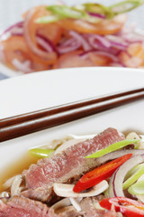 Spicy Thai Beef with Noodles