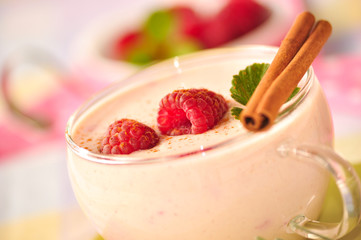 Fruchtig frisches Quarkdessert