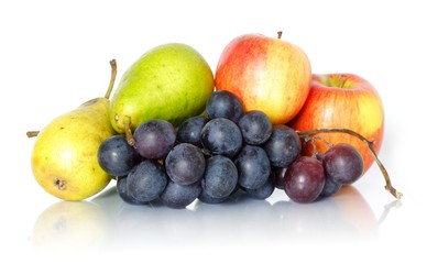 Birnen, Trauben, Äpfel
