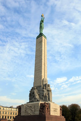 Freedom Monument in Latvia
