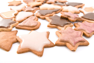 homemade decorated christmas ginger bread