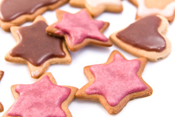 homemade decorated christmas ginger bread