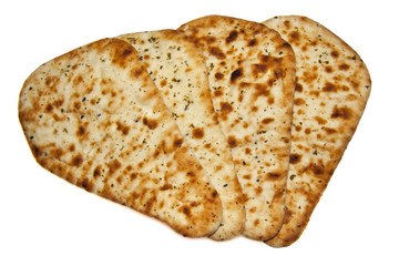 Fresh naan bread