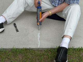 Caulking Concrete