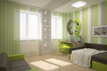 nice green children interior