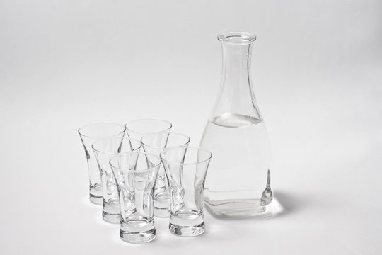 Decanter and little glass