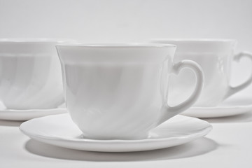 Cup with saucer