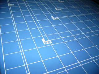 Abstract backgorund with scale and symbols