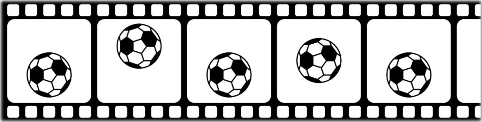 Springender Fußball