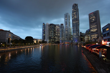 Singapore skyline