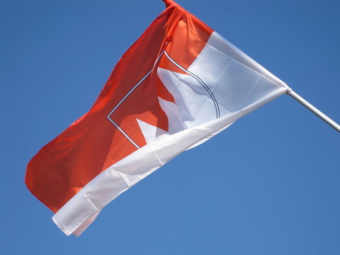 Fototapeta Frankenflagge