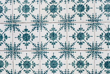 Portuguese glazed tiles