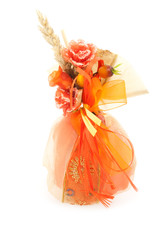 Wedding Favors - Small Bag With Roses