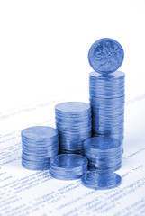 Coins on html page