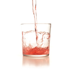 pouring cocktail