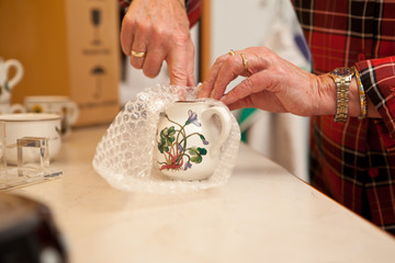 Gut Verpackt für den Umzug