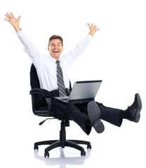 Businessman and success