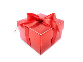 Obraz premium Red Gift Box for christmas