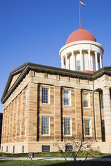 Fototapeta na wymiar Springfield, Illinois - Historic State Capitol