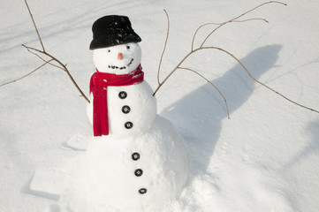 Happy snowman